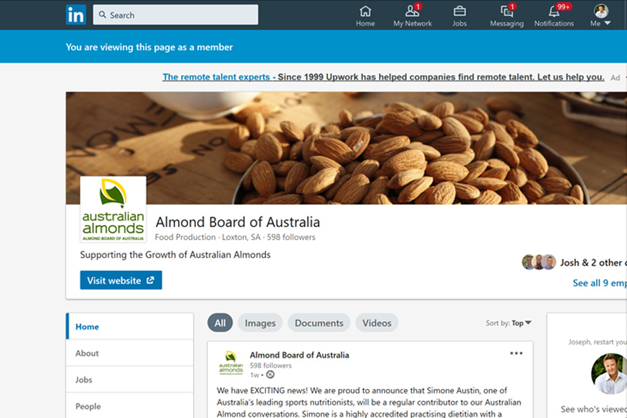 australian-almonds-linkedin-site-relaunch